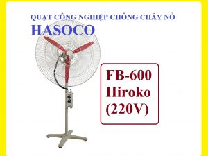 quạt chống cháy nổ hiroko fb-600