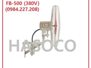 Quạt treo công nghiệp chống cháy nổ FB-500 Hiroko điện áp 380V