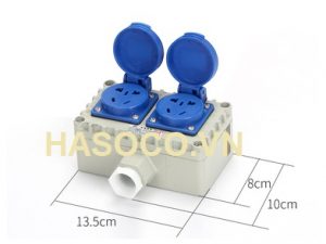 ổ cắm phích cắm điện phòng chống cháy nổ 4 đầu cắm