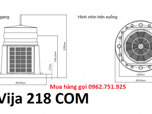 đèn cảnh báo tín hiệu Vija 218