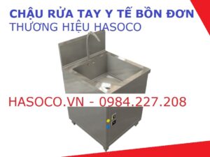 Bồn rửa dụng cụ y tế Y tế Inox 304 dùng trong phòng mổ phòng khám đảm bảo vô khuẩn tiệt trùng thương hiệu HASOCO Giá rẻ