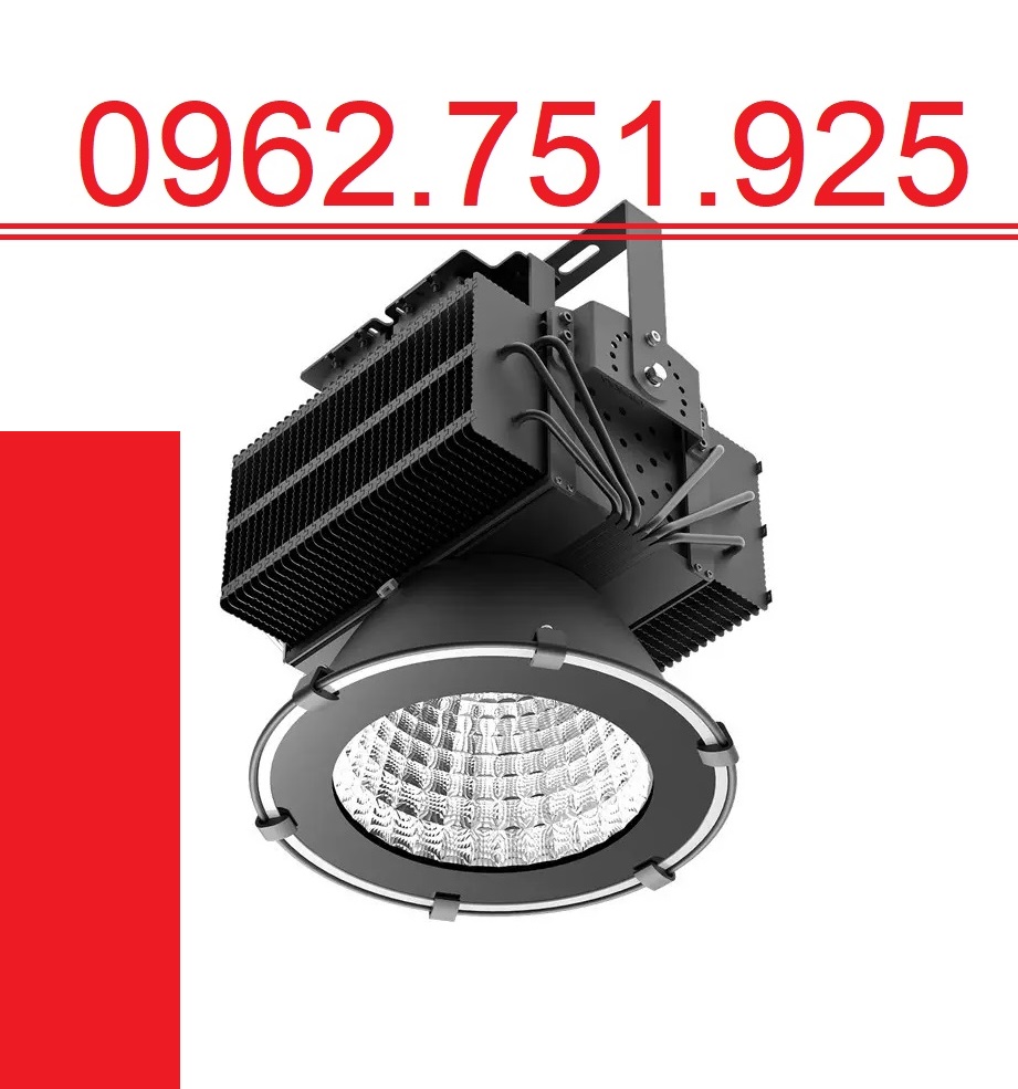 Đèn pha LED cẩu tháp 1000w phân bố ánh sáng phù hợp cho hoạt động trên công trường