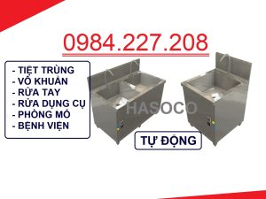Bồn rửa tay y tế sản xuất trong nước giá cả rẻ nhất trên thị trường Việt Nam hiện nay