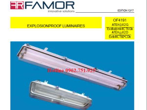 Đèn LED chống cháy nổ Famor châu âu G7