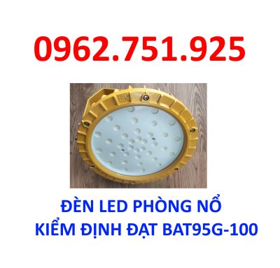 Kiểm định đèn chiếu sáng phòng nổ