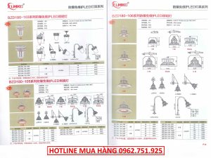 ĐÈN LED CHỐNG CHÁY NỔ XLMKC - DÒNG BZD180-103, BZD180-105, BZD180-106